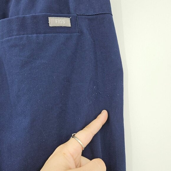 Figs Tansen Jogger Scrub Pants Navy Blue Men's Size S Slim Fit Medical Nurse - Picture 12 of 13